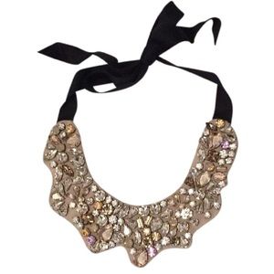 jcrew collection bib necklace